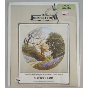 Heritage Stitchcraft Bluebell Lane John Clayton Cross Stitch Pattern